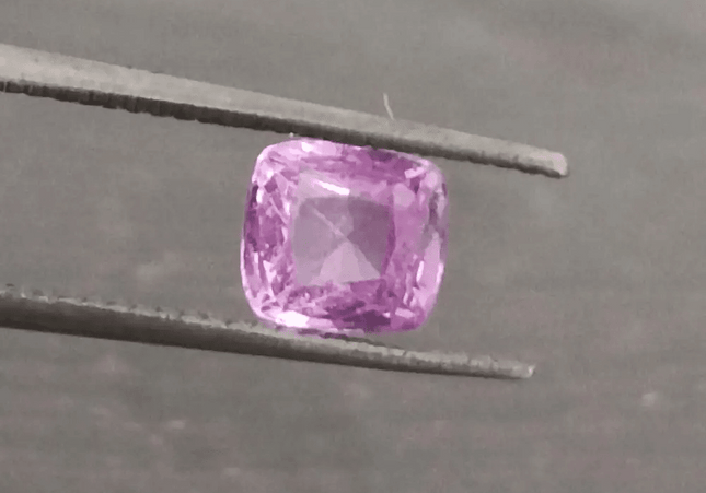 1.00ct Pink Ceylon Sapphire, 100% Natural untreated Gem - SMSGEMS