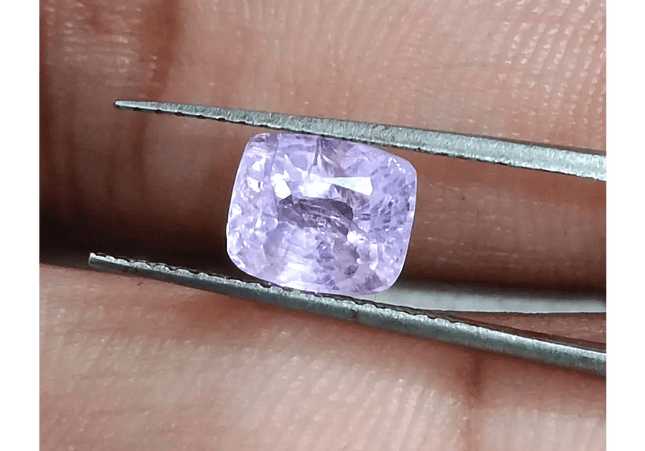 2.06ct Lavender Color Ceylon Sapphire , 100% Natural Untreated Gemstone - SMSGEMS