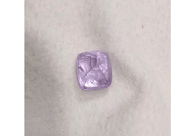 2.06ct Lavender Color Ceylon Sapphire , 100% Natural Untreated Gemstone - SMSGEMS