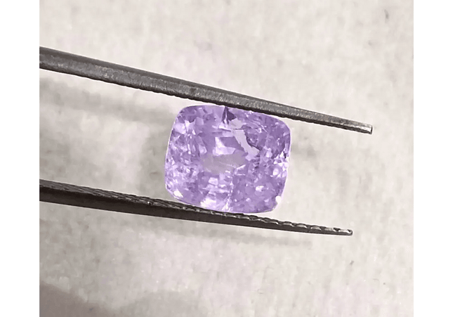 2.06ct Lavender Color Ceylon Sapphire , 100% Natural Untreated Gemstone - SMSGEMS