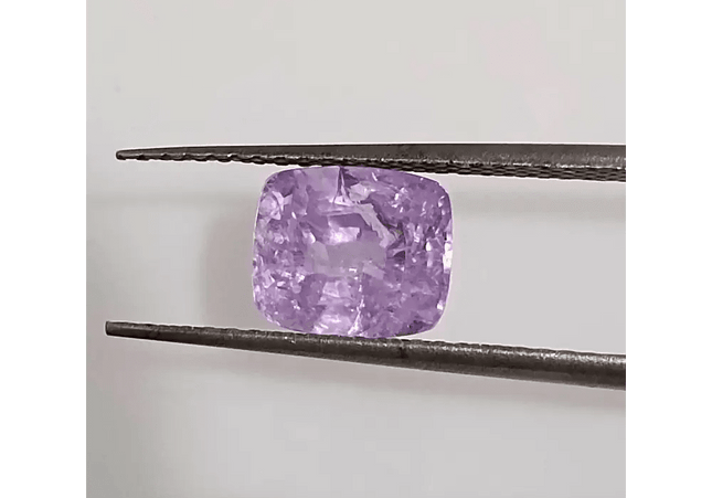 2.06ct Lavender Color Ceylon Sapphire , 100% Natural Untreated Gemstone - SMSGEMS