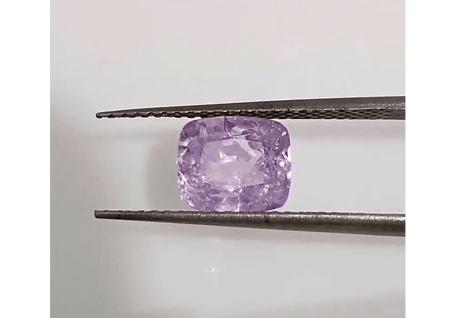 2.06ct Lavender Color Ceylon Sapphire , 100% Natural Untreated Gemstone - SMSGEMS