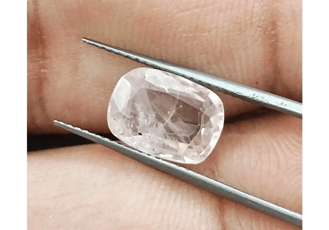 3.05ct IGI Certified Padparadscha Sapphire, Natural Untreated Gemstone - SMSGEMS