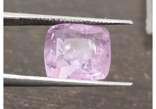 3.96ct Certified Cushion Cut Pink Ceylon Sapphire, Natural Earth Mined untreated Gemstone - SMSGEMS
