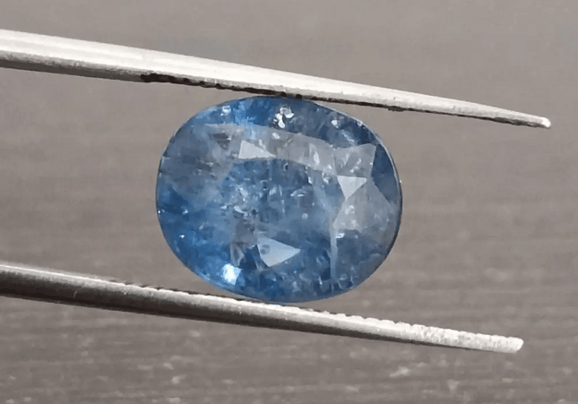 4.25ct IGI Certified Blue Ceylon Sapphire, Natural Gemstone - SMSGEMS