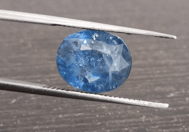 4.25ct IGI Certified Blue Ceylon Sapphire, Natural Gemstone - SMSGEMS