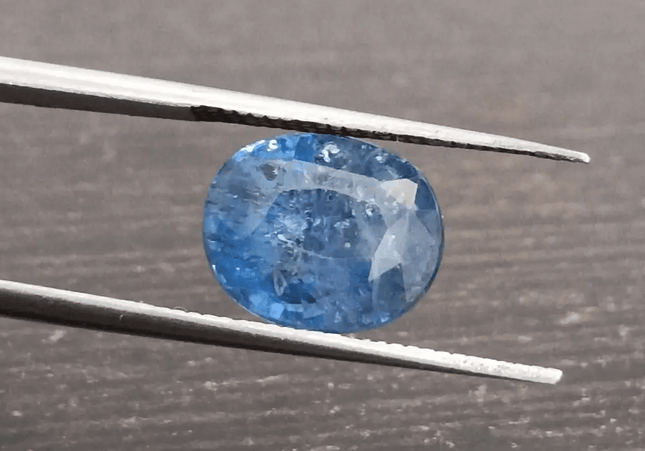 4.25ct IGI Certified Blue Ceylon Sapphire, Natural Gemstone - SMSGEMS