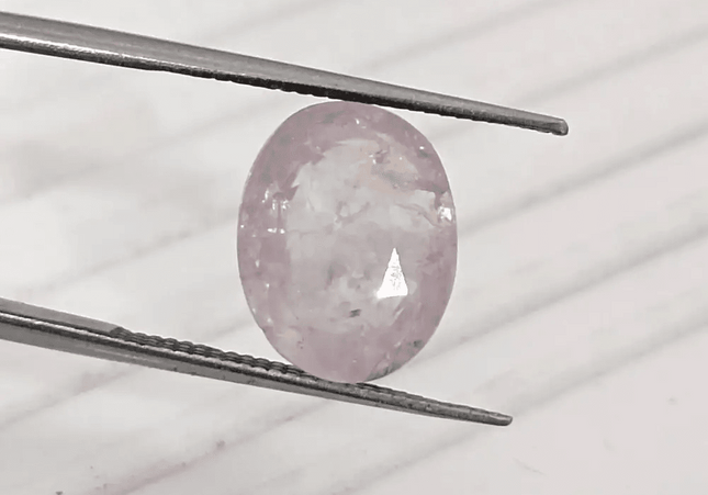5.24ct Certified Pink Ceylon Sapphire, Natural untreated Gemstone - SMSGEMS