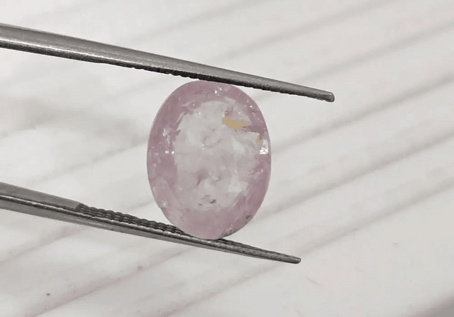 5.24ct Certified Pink Ceylon Sapphire, Natural untreated Gemstone - SMSGEMS