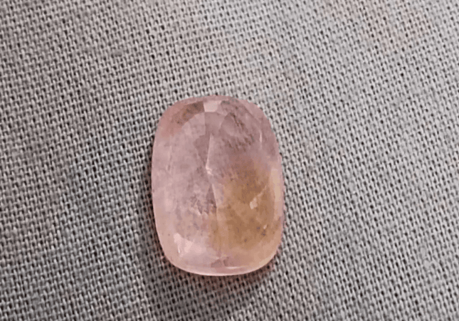 7.88ct IGI Certified Padparadscha Cushion Cut Ceylon Sapphire, Natural Earth Mined untreated Gemstone - SMSGEMS