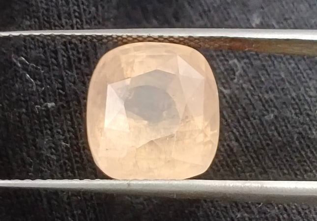 Certified 8.41ct Natural Untreated Padparadscha Sapphire.