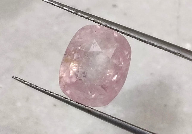 Certified 6.48ct Natural Untreated Padparadscha Sapphire.