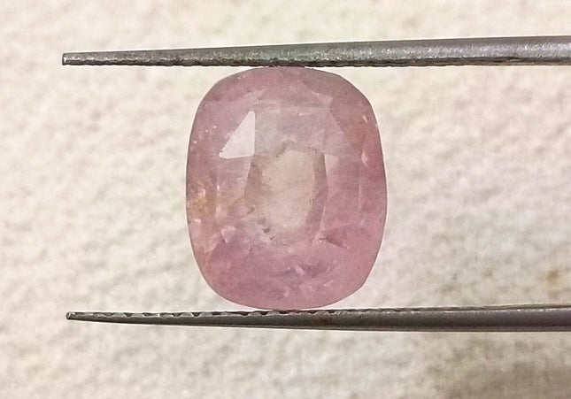 Certified 6.48ct Natural Untreated Padparadscha Sapphire.