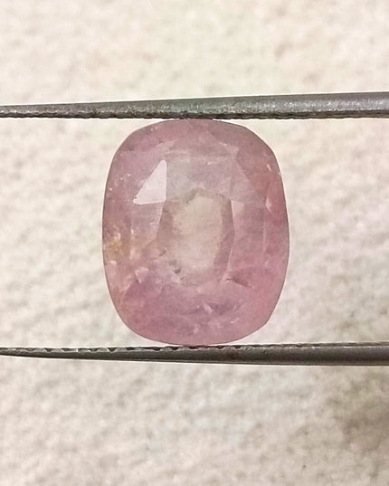 Certified 6.48ct Natural Untreated Padparadscha Sapphire.