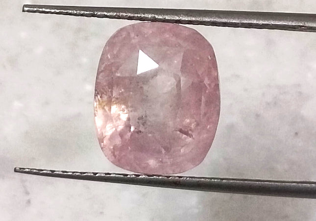 Certified 6.48ct Natural Untreated Padparadscha Sapphire.