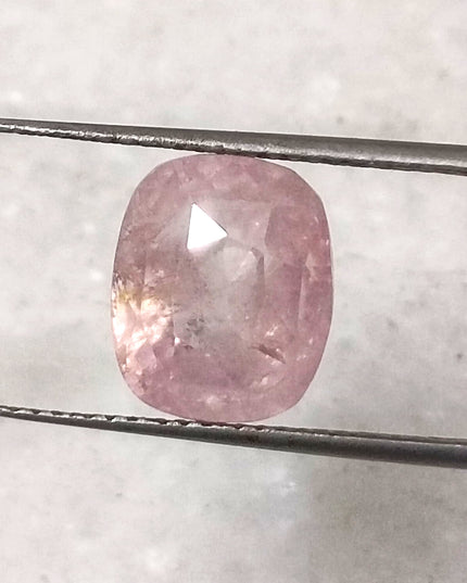 Certified 6.48ct Natural Untreated Padparadscha Sapphire.
