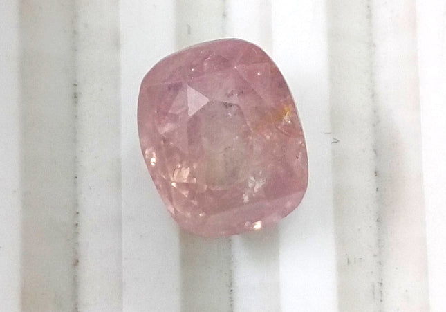 Certified 6.48ct Natural Untreated Padparadscha Sapphire.