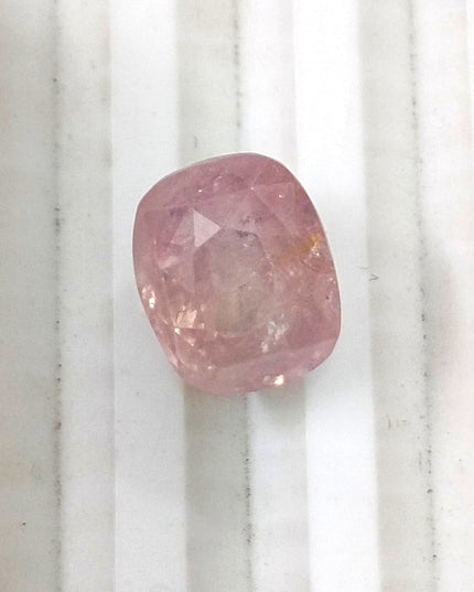 Certified 6.48ct Natural Untreated Padparadscha Sapphire.