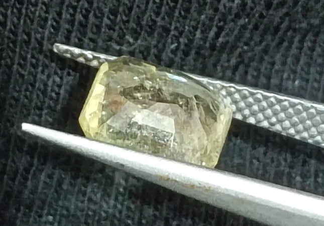 GSI Certified 2.23ct Yellow Sapphire Natural untreated Gemstone
