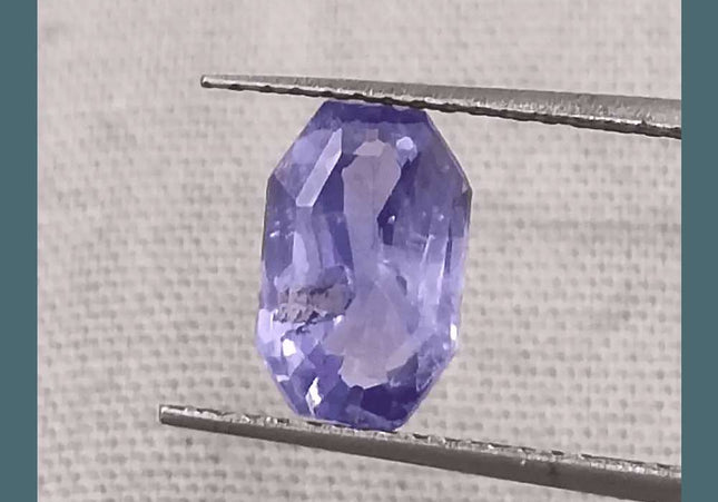 1.69ct Natural Violet Blue Sapphire GSI Certified Gemstone - SMSGEMS