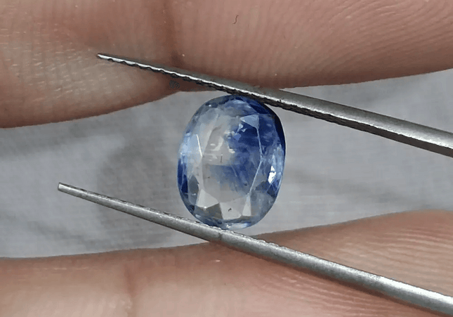 GSI Certified 1.76ct Blue Sapphire, Natural Untreated Gemstone - SMSGEMS
