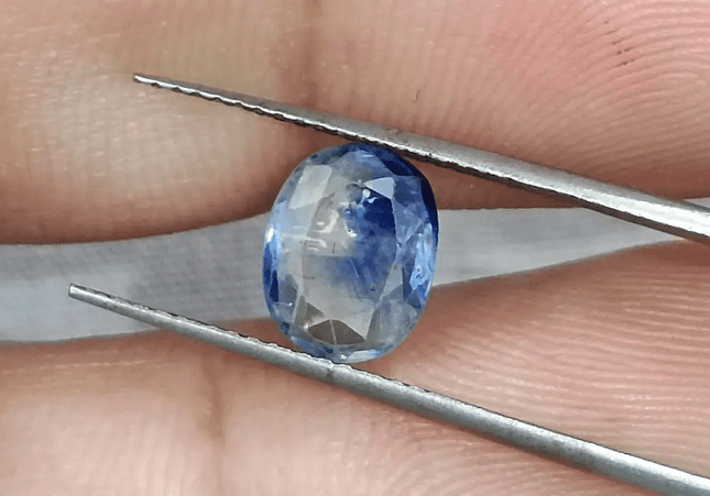 GSI Certified 1.76ct Blue Sapphire, Natural Untreated Gemstone - SMSGEMS