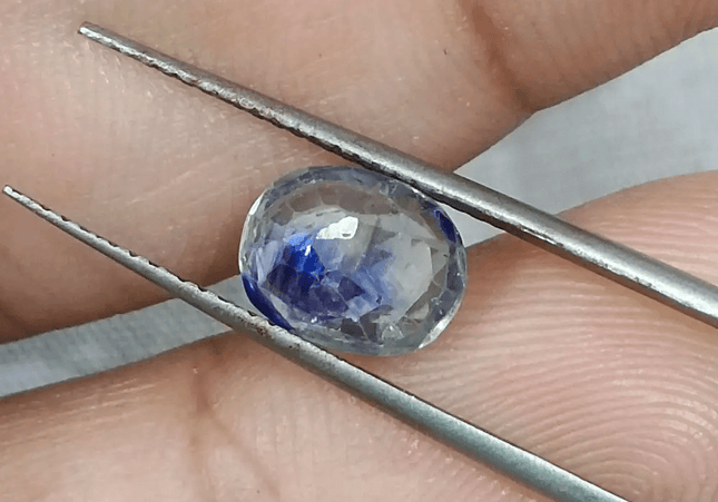 GSI Certified 1.76ct Blue Sapphire, Natural Untreated Gemstone - SMSGEMS