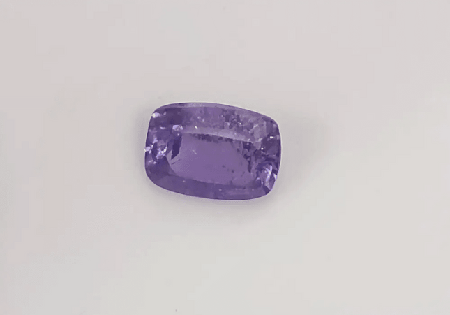 GSI Certified 2.10ct Purplish Blue Sapphire, Natural Untreated Gemstone - SMSGEMS