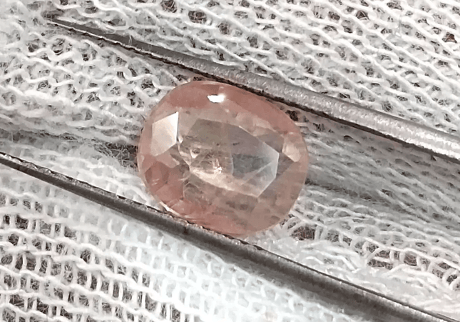 GSI Certified 2.13ct Ceylon Padparadscha Sapphire , Natural Earth Mined Gemstone - SMSGEMS
