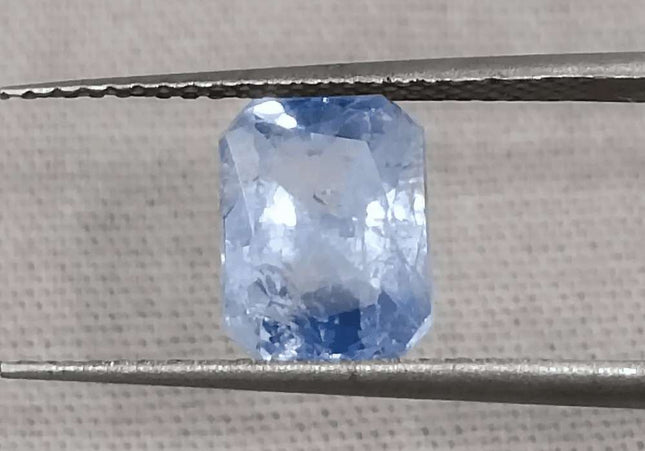GSI Certified 2.33ct Blue Ceylon Sapphire Natural Untreated - SMSGEMS