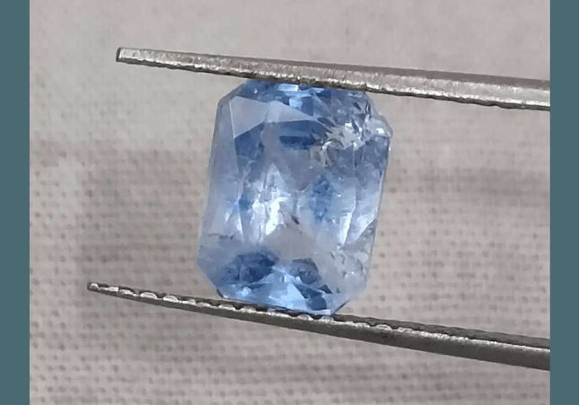 GSI Certified 2.33ct Blue Ceylon Sapphire Natural Untreated - SMSGEMS
