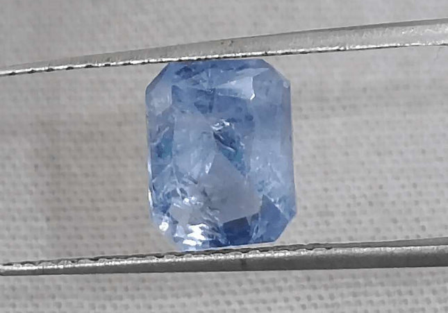 GSI Certified 2.33ct Blue Ceylon Sapphire Natural Untreated - SMSGEMS