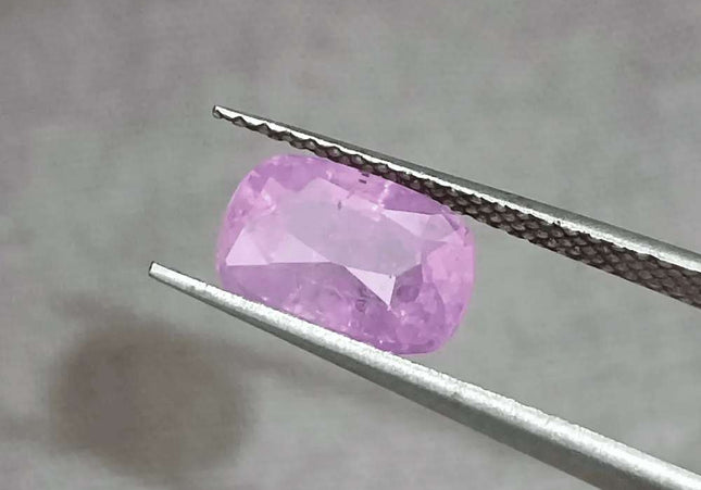 2.35ct GSI Certified Pink Purple Ceylon Sapphire - SMSGEMS