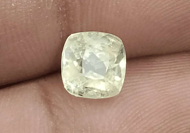 2.49ct Natural Untreated Yellow Ceylon Sapphire - SMSGEMS