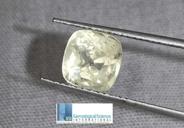 2.49ct Natural Untreated Yellow Ceylon Sapphire - SMSGEMS