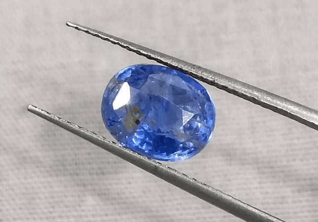 2.71ct Royal Blue Untreated Sapphire Burma Certified by GSI - SMSGEMS