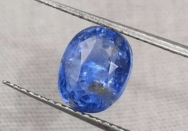 2.71ct Royal Blue Untreated Sapphire Burma Certified by GSI - SMSGEMS