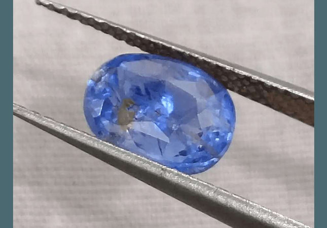 2.71ct Royal Blue Untreated Sapphire Burma Certified by GSI - SMSGEMS