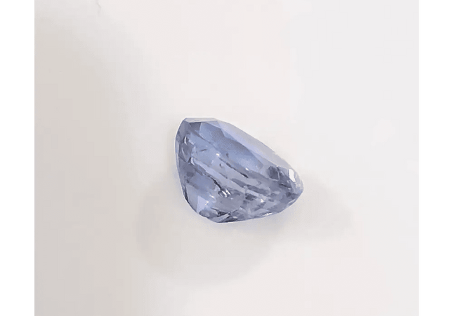 GSI Certified 3.58ct Blue Ceylon Sapphire, Natural untreated Gemstone - SMSGEMS