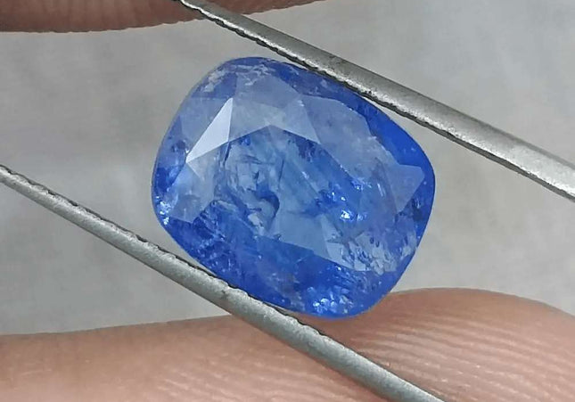 GSI Certified 4.49ct Deep Royal Blue Sapphire - SMSGEMS