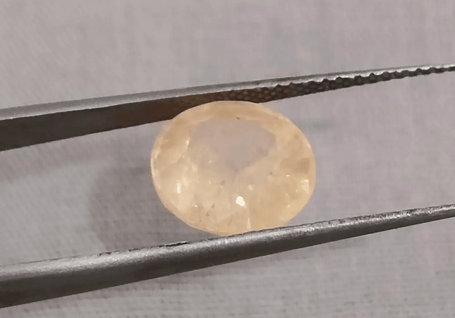 IGI Certified 4.48ct Padparadscha Sappire, Natural Untreated Gemstone - SMSGEMS