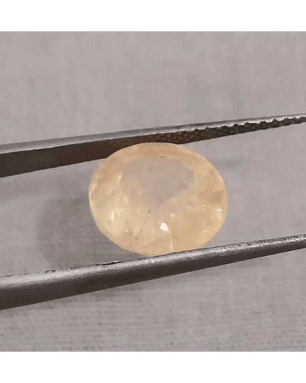 IGI Certified 4.48ct Padparadscha Sappire, Natural Untreated Gemstone - SMSGEMS