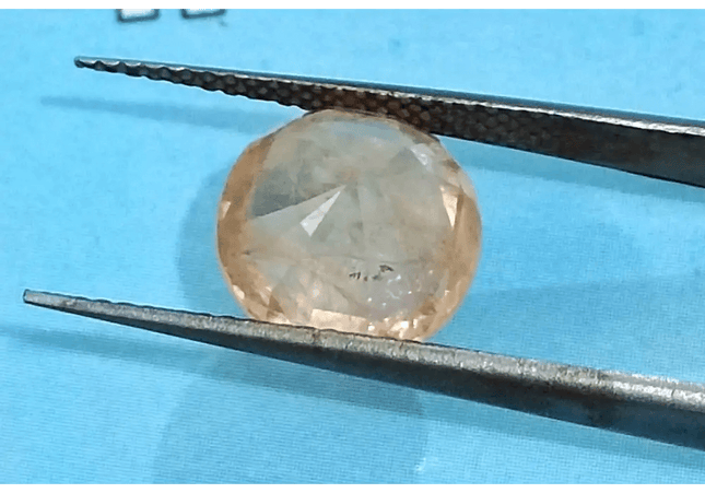 IGI Certified 4.48ct Padparadscha Sappire, Natural Untreated Gemstone - SMSGEMS