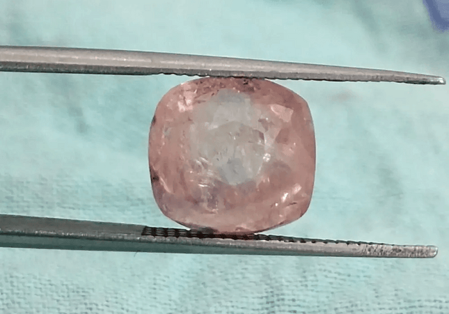 IGI Certified 5.44ct Padparadscha Cushion Cut Ceylon Sapphire, Natural Earth Mined untreated Gemstone - SMSGEMS
