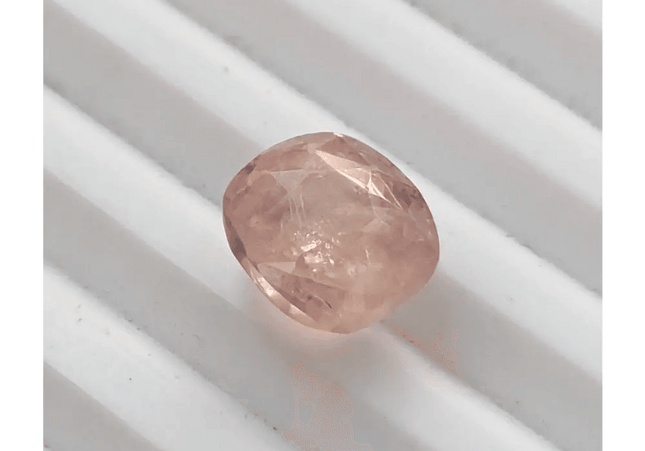 IGI Certified 5.44ct Padparadscha Cushion Cut Ceylon Sapphire, Natural Earth Mined untreated Gemstone - SMSGEMS