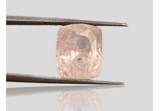 Rare Big Size! 7.08ct IGI Certified Padparadscha Cushion Cut Ceylon Sapphire, Natural Earth Mined untreated Gemstone - SMSGEMS