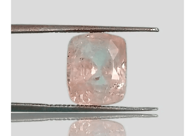 Rare Big Size! 7.08ct IGI Certified Padparadscha Cushion Cut Ceylon Sapphire, Natural Earth Mined untreated Gemstone - SMSGEMS