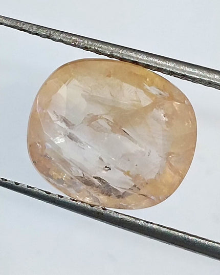 Certified 4.63ct Natural untreated Padparadscha Sapphire
