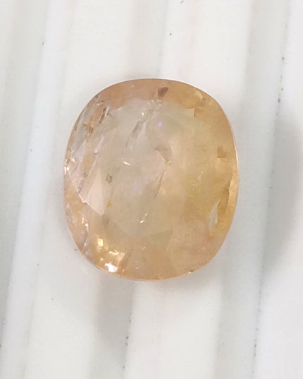 Certified 4.63ct Natural untreated Padparadscha Sapphire
