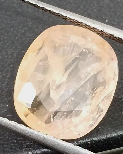 Certified 4.63ct Natural untreated Padparadscha Sapphire